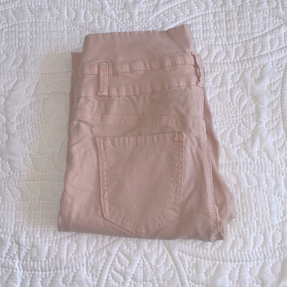 Juniors Large High-Waisted Skinny Pants